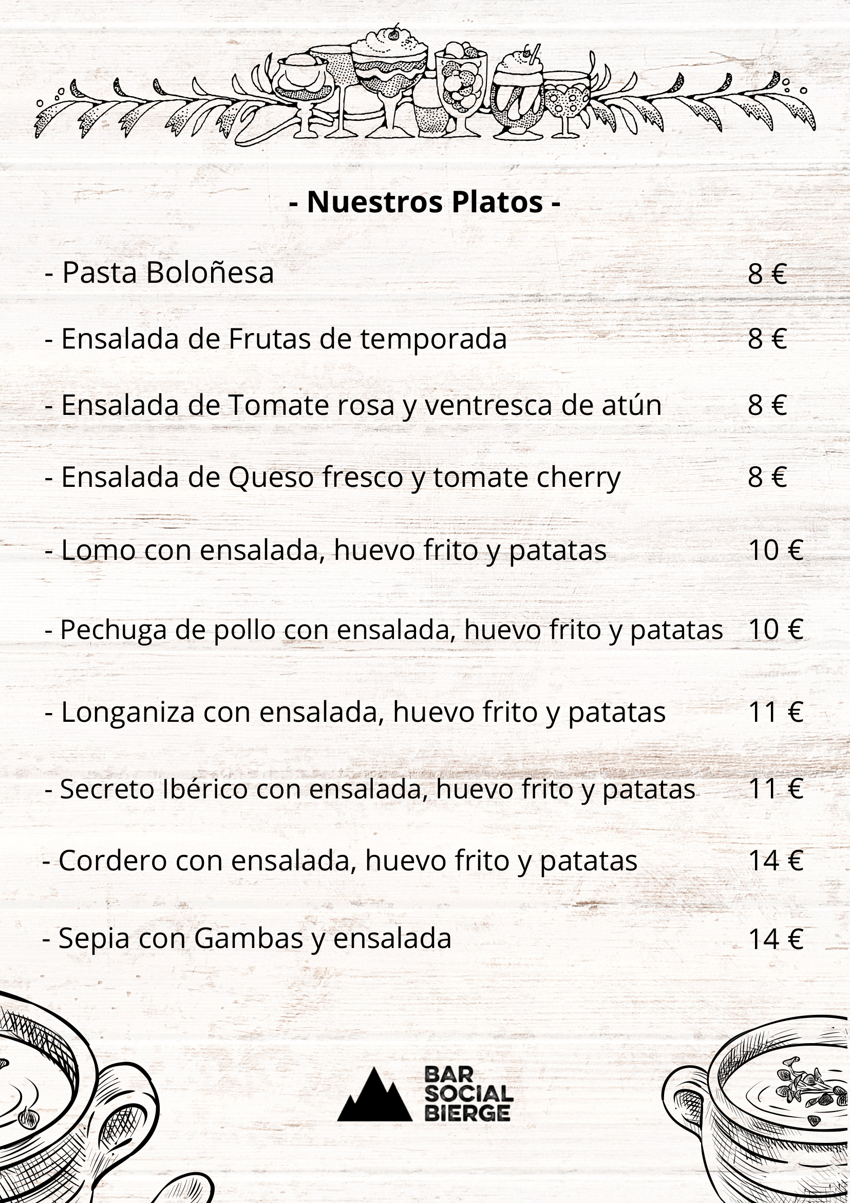 Platos Combinados